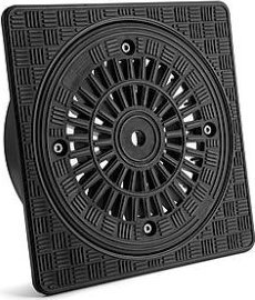 Karmat Pokrywa polipropylenowa teleskopowa klasa A15 (1,5t) DN 315mm, kwadratowa, na rurę gładką, do kanalizacji deszczowej