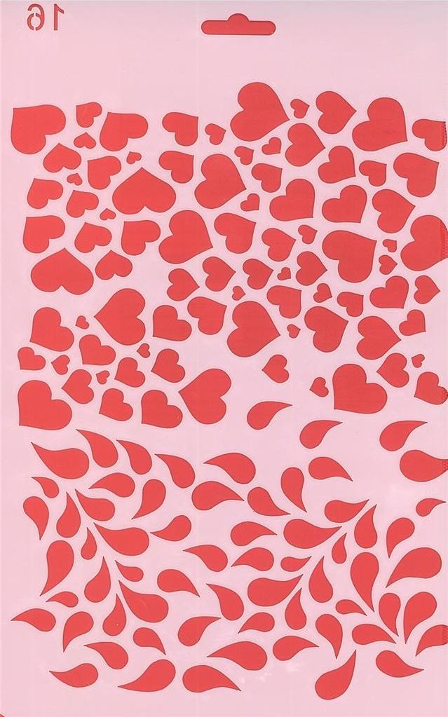 Koh I Noor Szablon 16 serca