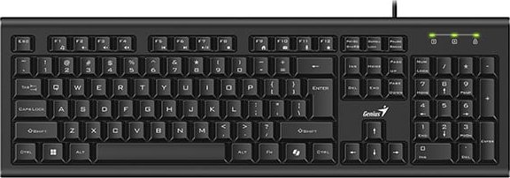 Genius KB-113 COPILOT, klawiatura CZ/SK, klasyczna, przewodowa (USB), czarna