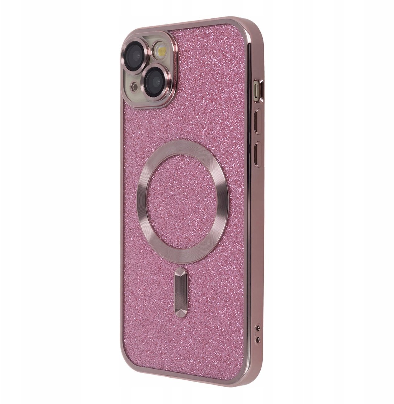 Nakładka SparkleFlex Mag do iPhone 15 Plus 6,7" różowa