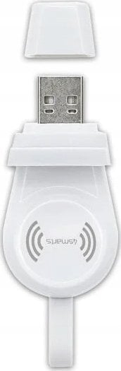 Ładowarka 4smarts 4smarts Ładowarka indukcyjna VoltBeam Mini dla Apple Watch 1-8/SE z kablem 1m USB-A 2.5W biały/white 462332