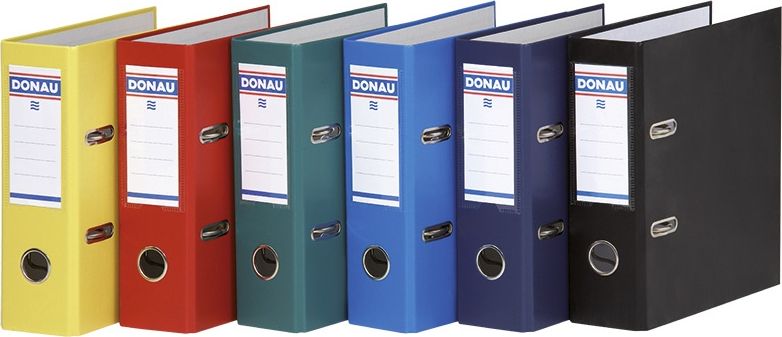 Segregator Donau Master dźwigniowy A5 75mm granatowy (DONA0436)