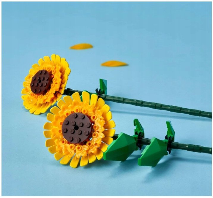 Klocki Konstrukcyjne Słoneczniki / 288 Elementów / 3 Sztuki w Zestawie