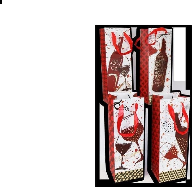 Polkart TOREBKA PREZENTOWA BUTELKA