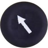 Schneider Electric Wkładka do przycisku 22mm płaska czarna do ZB5-AA0 (ZBA335)