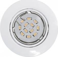EGLO Plafon lampa oprawa wpuszczana downlight oczko zestaw 3szt Eglo Peneto 3x5W GU10-LED biały 94406 - 94406