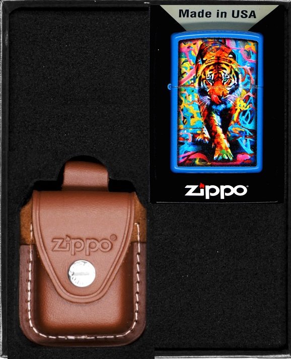 Zestaw ZIPPO Zapalniczka TIGER Prezentowy No2