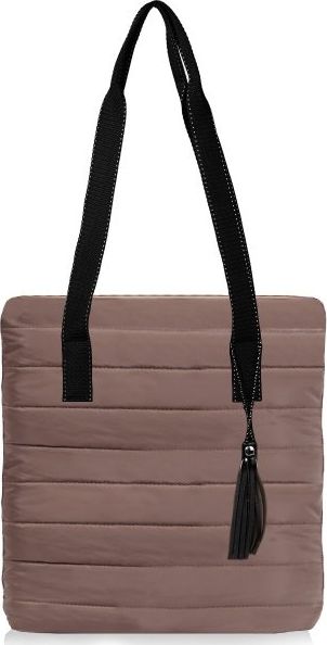 Solome PIKOWANA DAMSKA TOREBKA WOREK SOLOME TAUPE