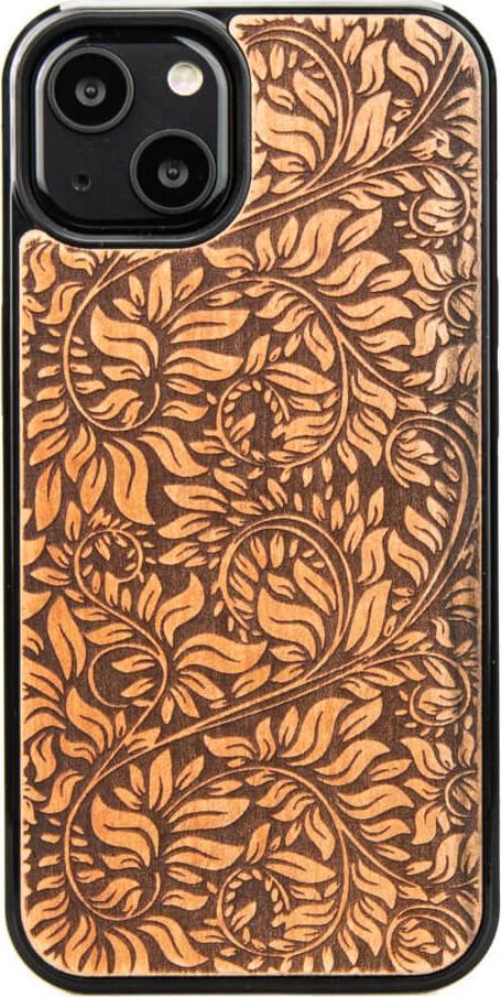 BeWood Drewniane Etui iPhone 13 LIŚCIE JABŁOŃ