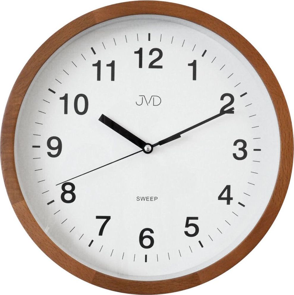 JVD Zegar ścienny JVD NS19019.41 Cichy mechanizm uniwersalny