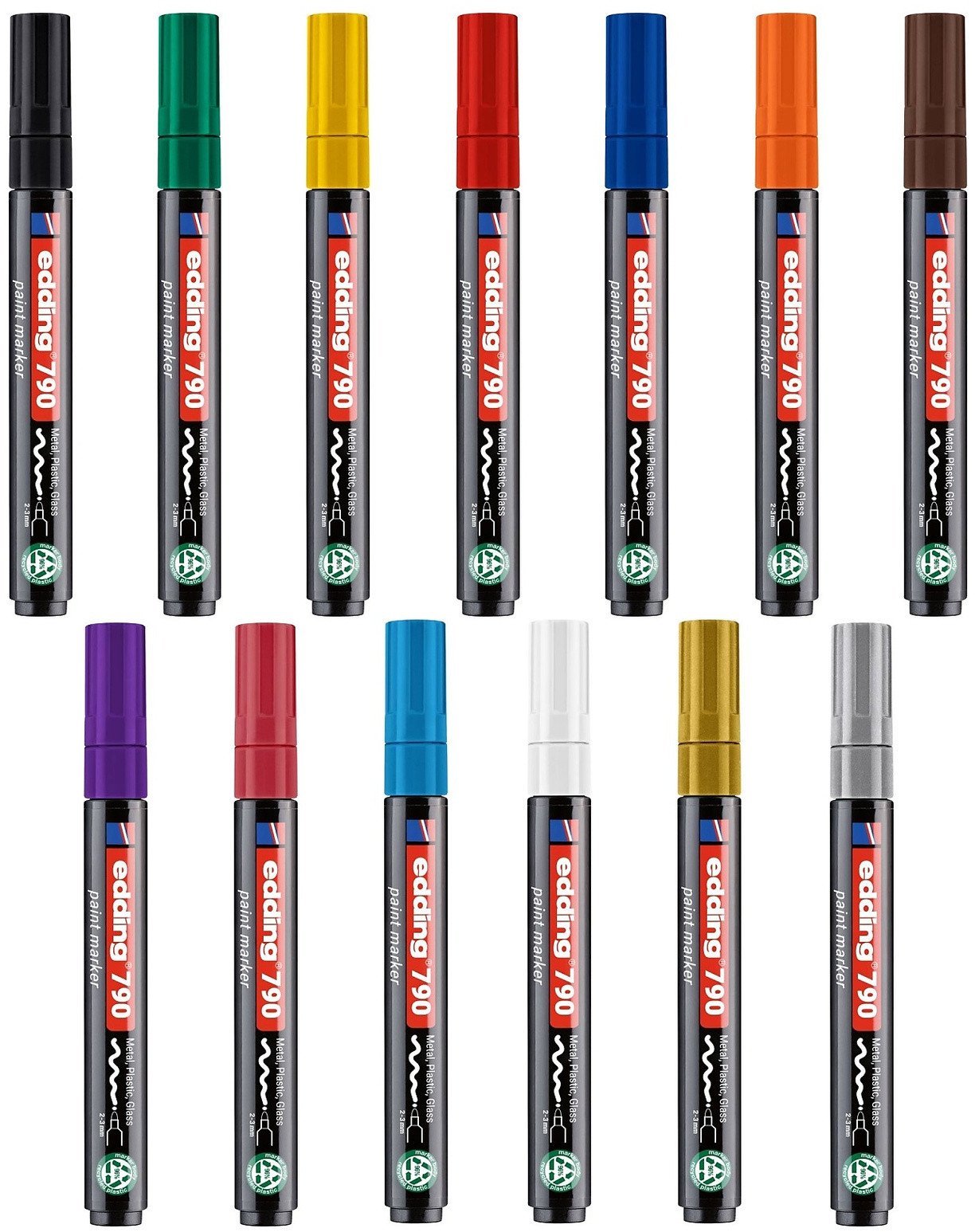 Edding Marker olejowy 790 czarny