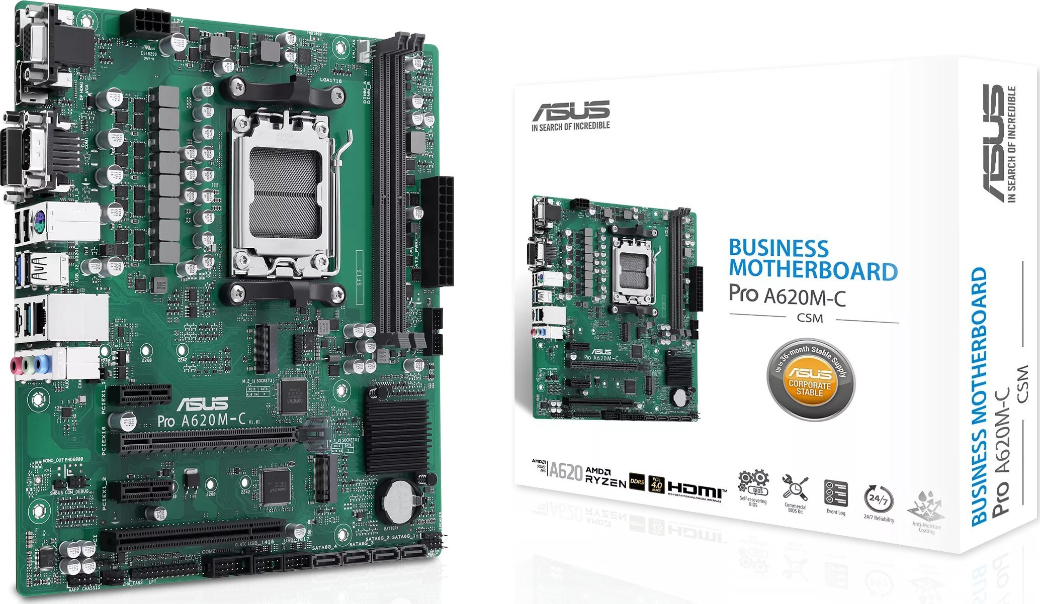 Płyta główna Asus PRO A620M-C-CSM