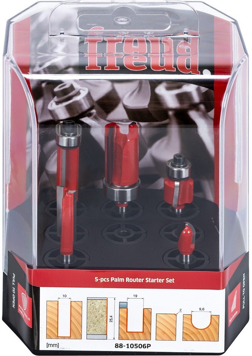 SET Frezów 88-10506P 5PC PALM