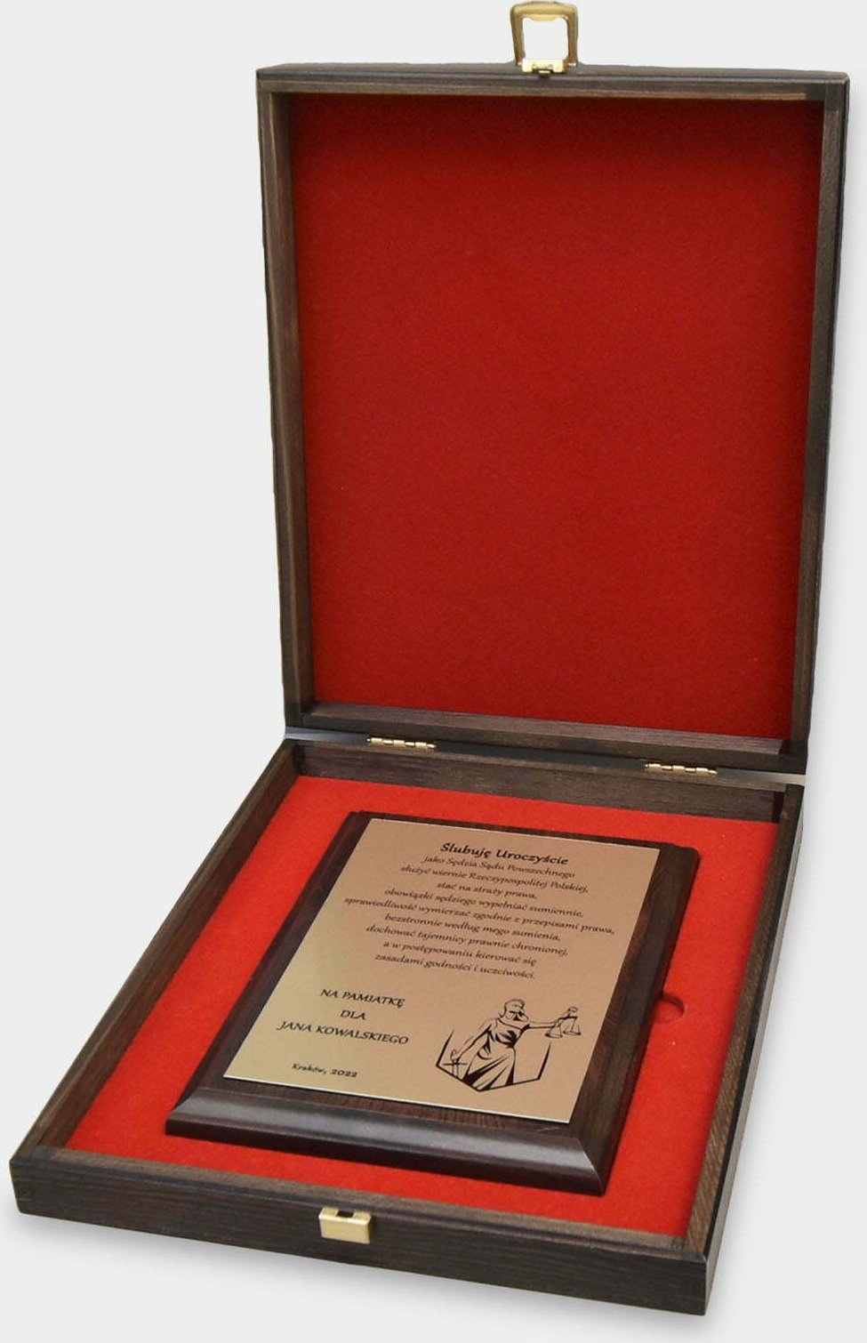 rzezbyzbrazu Dyplom z Grawerem w Drewnianym Etui na Prezent