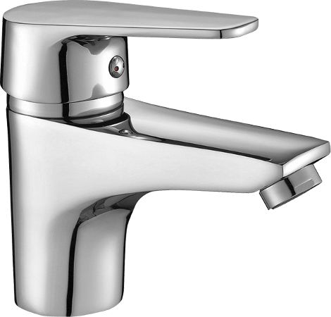 Bateria umywalkowa Kuchinox Luga stojąca chrom (BQL_022D)