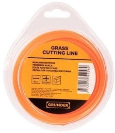 TRIMMER LINE 2.4MM 15M SQUARE ECO