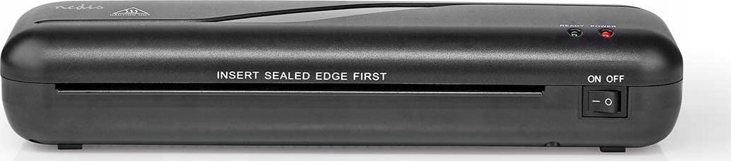 Laminator Nedis Nedis LAMI112BK4 laminator Laminator na gorąco 230 mm/min Czarny