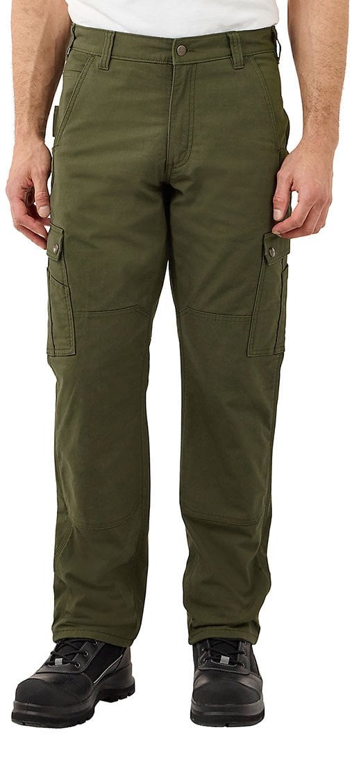 Spodnie Ocieplane Carhartt Rugged Ripstop Basil