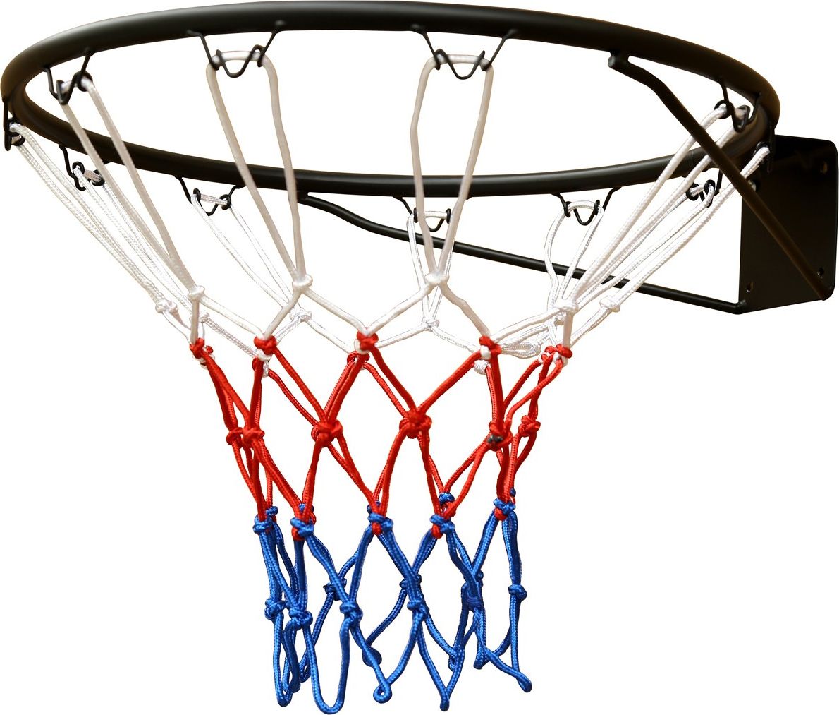 Enero Obręcz do kosza 45cm z siatką czarna