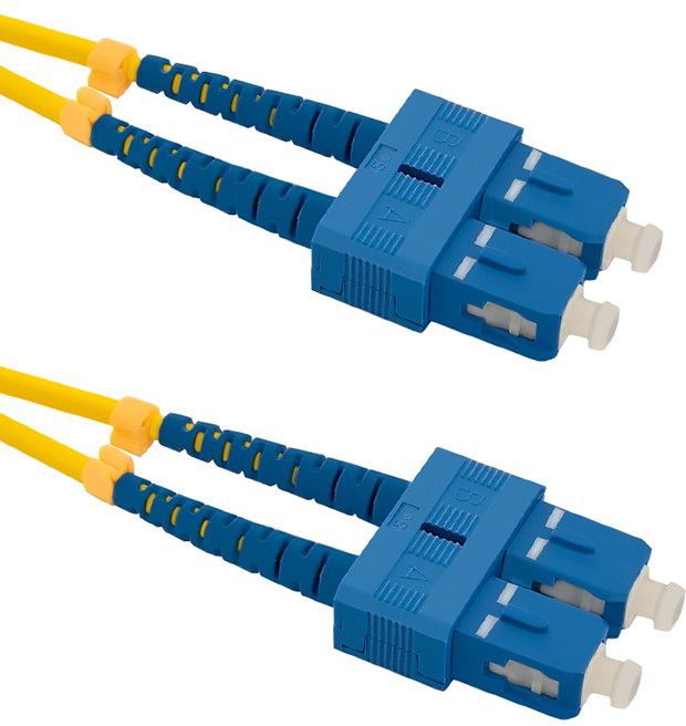 Qoltec Optic Patchcord SC/UPC - SC/UPC SM 9/125 G652D 5m (54003)