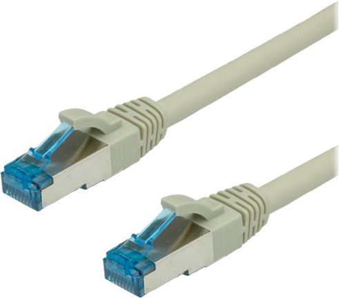 Value Patchcord Cat6a, S/FTP, LSZH, 20m, szary (21.99.0869)