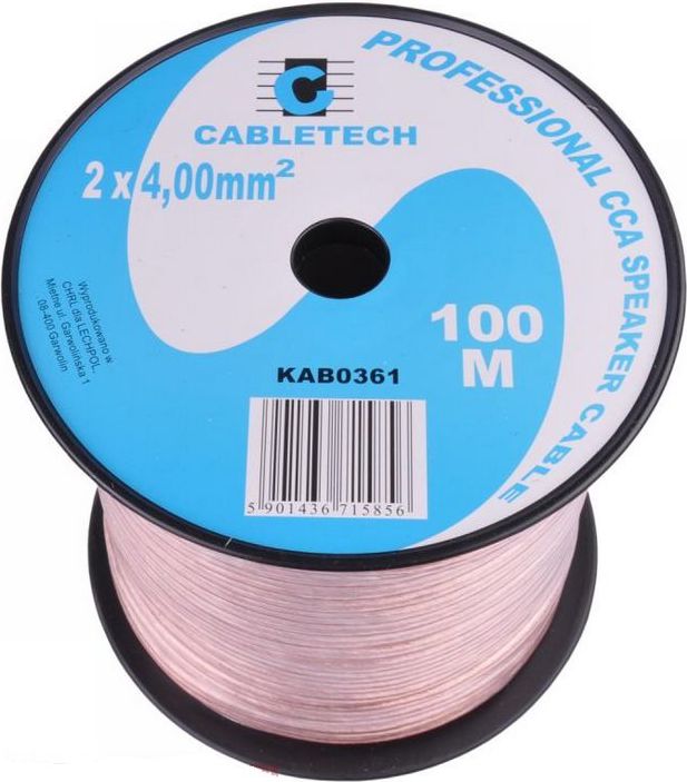 Przewód Libox głośnikowy 2x4.00, 100m (LB0048)