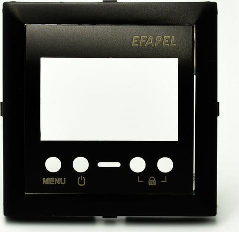 Efapel EFAPEL BASE ELEMENT CENTRALNY DO TERMOSTATU CZARNY 90748 TPM