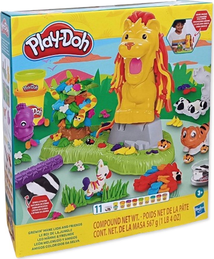Ciastolina Hasbro Play-Doh Lew i przyjaciele F7221