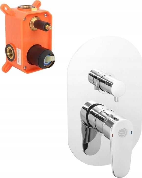 Deszczownica ZEST. P/T NERO Z BAT. 2-FUNK. ( DESZCZ+RAMIĘ+WĄŻ+RĄCZKA+UCHWYT) HYDROLAND // N.00.NERO