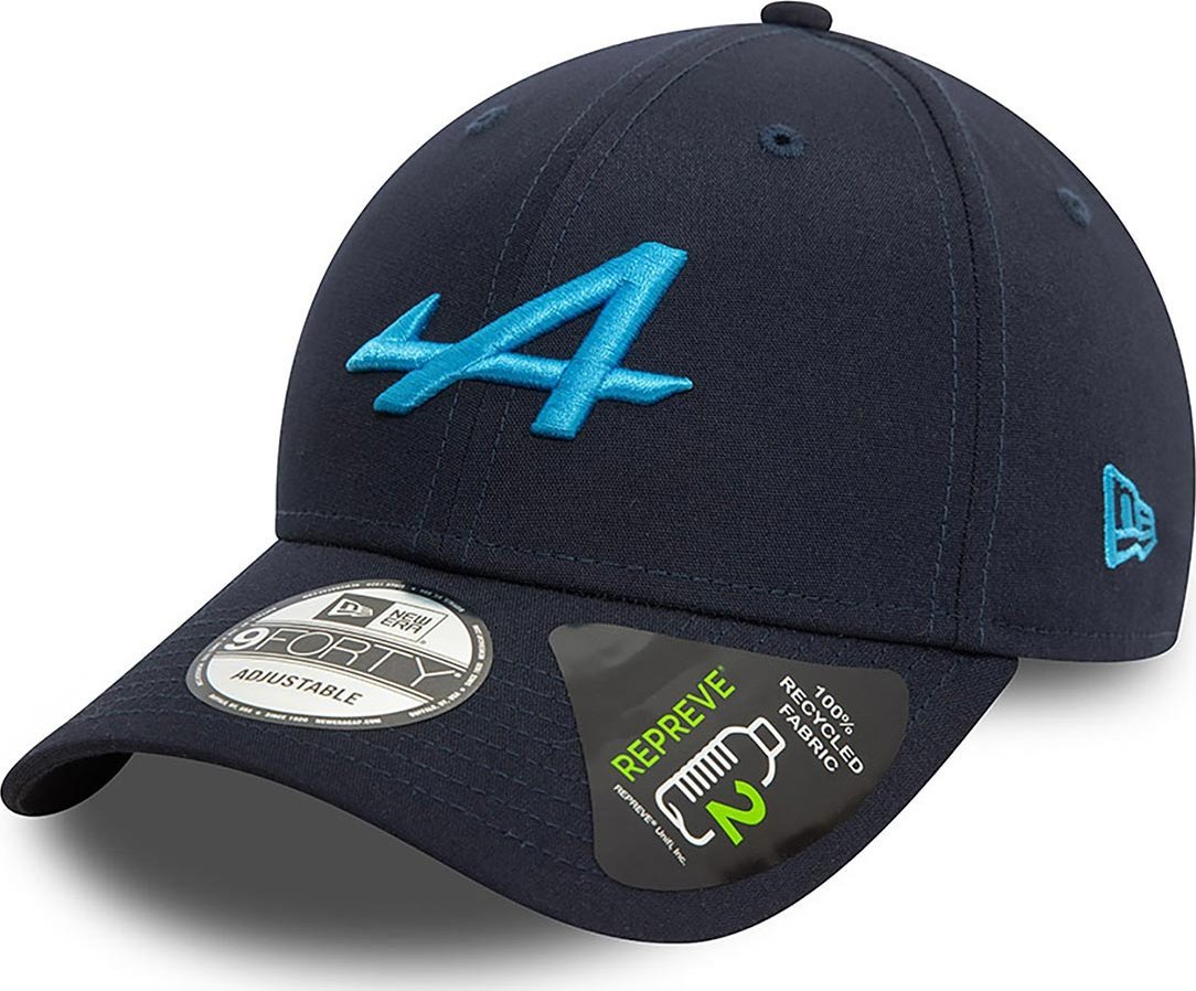 Alpine F1 Team Czapka baseballowa męska Essentials granatowa Alpine F1 2024