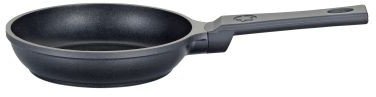 Patelnia z powłoką nieprzywierającą, śred. 18 x 4 cm, czarna / Spring