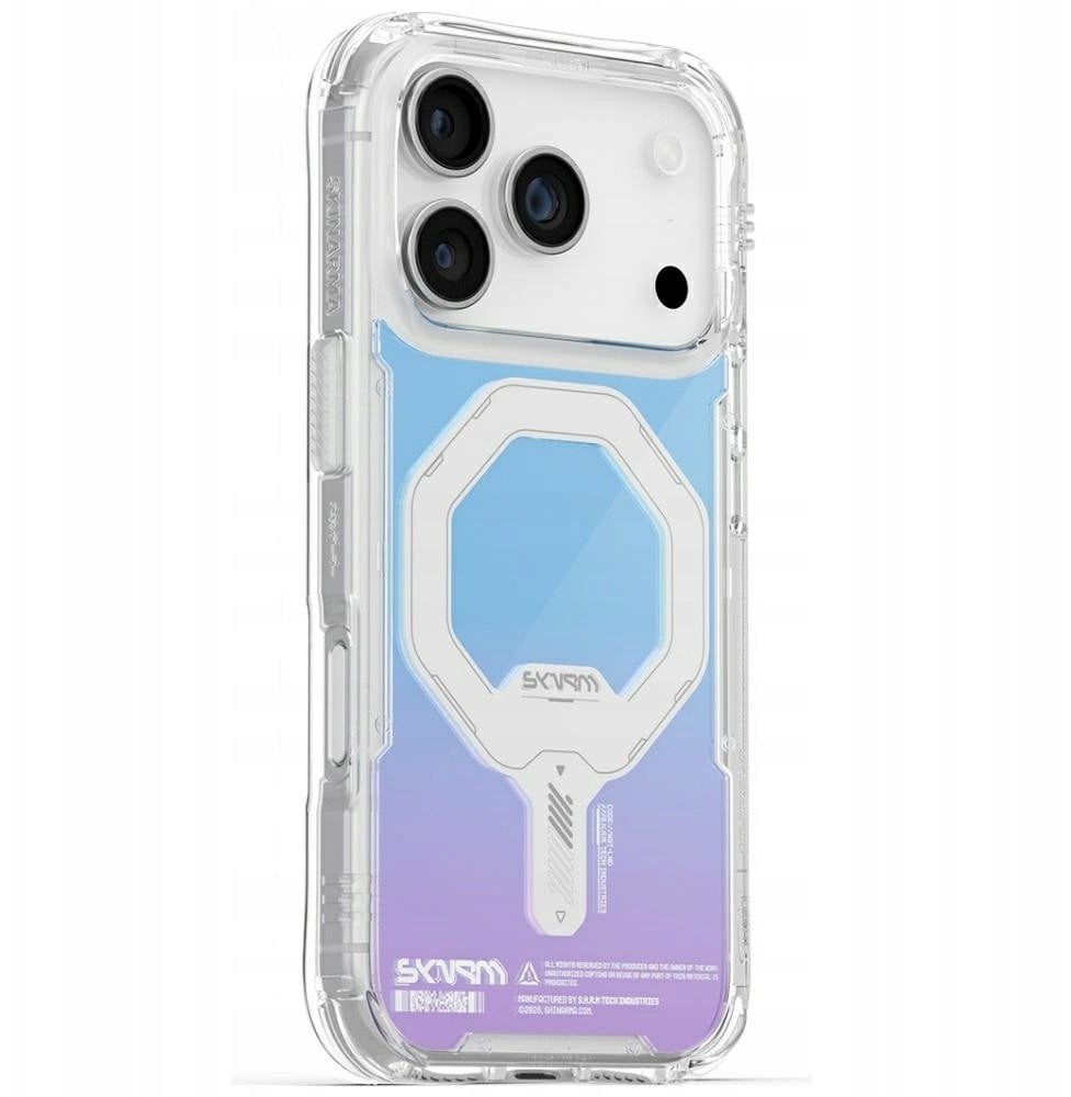 Etui Skinarma Myst do iPhone 17 Pro Magnetic Charging hologram
