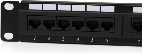 StarTech Patch panel 19" 1U 24x RJ-45 Cat.6 (C6PANEL24)