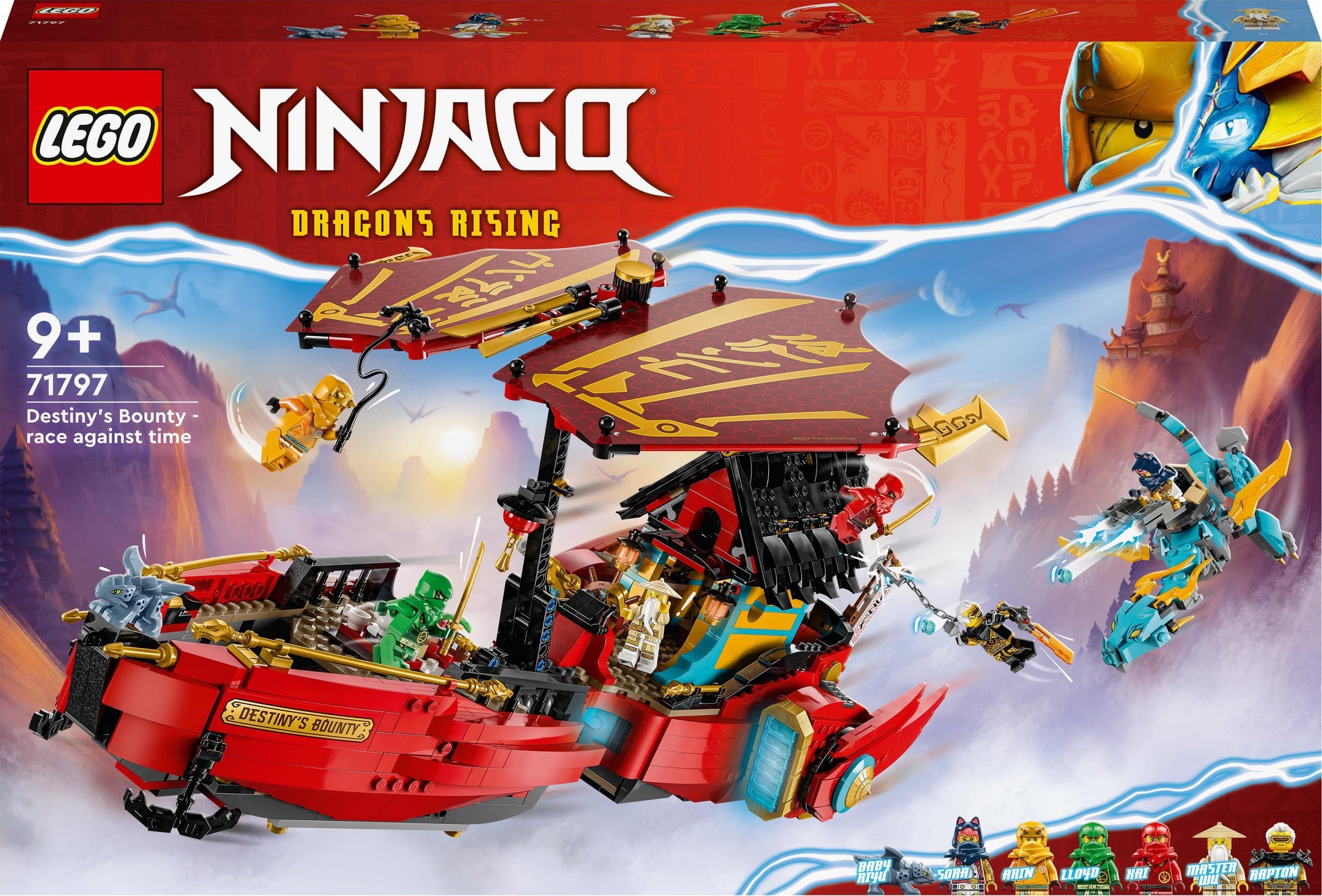 LEGO Ninjago Perła Przeznaczenia — wyścig z czasem (71797)