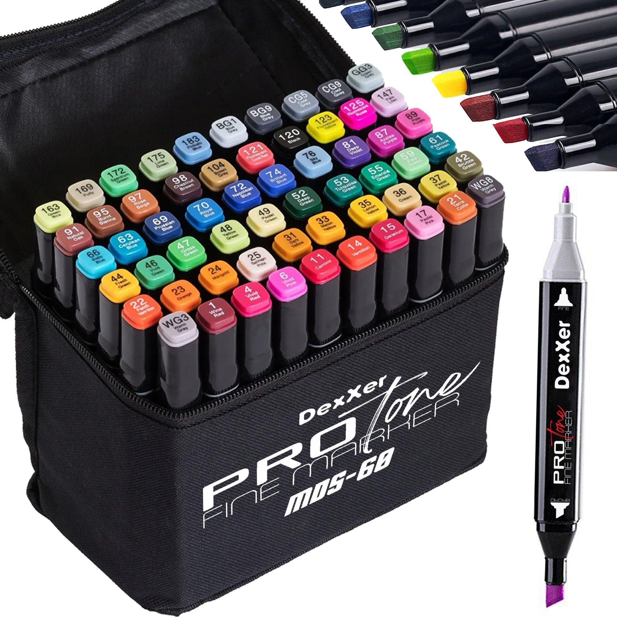 ZESTAW MARKERÓW 60 SZT. ProTONE MDS-60