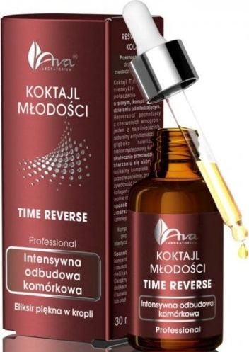 Ava Koktajl młodości - Time Reverse - intensywna odbudowa komórkowa, 30ml