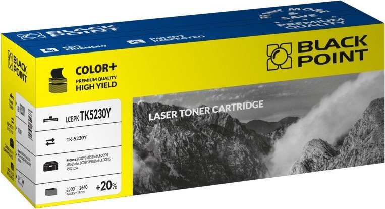 Toner Black Point LCBPKTK5230Y Yellow Zamiennik TK-5230Y (BLKYOTK5230YBW)