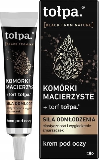 Alkotest TOŁPA_Black From Nature krem pod oczy Siła Odmłodzenia 10ml