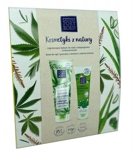 Bond CZTERY PORY ROKU Zestaw prezentowy Balsam do ciała 250 ml + Glicerynowy krem do rąk 130 ml