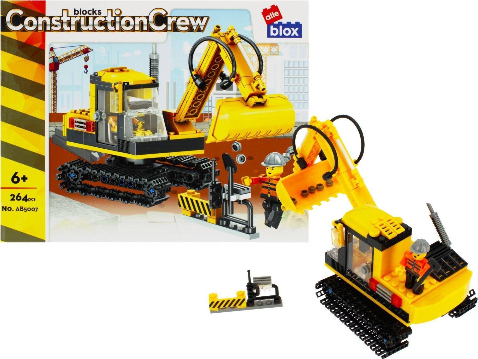 ALLEBLOX KLOCKI KONSTR ALLEBLOX BUDOW 264EL 34X27X6 18/36