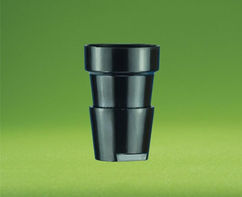 Opal Oprawka OTE27-6 skręcana czarna bakielitowa - D.3002