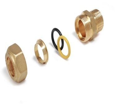 COPPER PIPE FITTING R180M 10X1/2MF