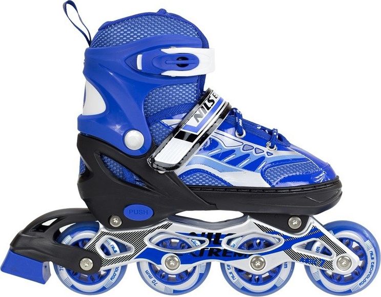 Rolki Nils Extreme NJ1828A rekreacyjne regulowane niebieskie r. 39-42