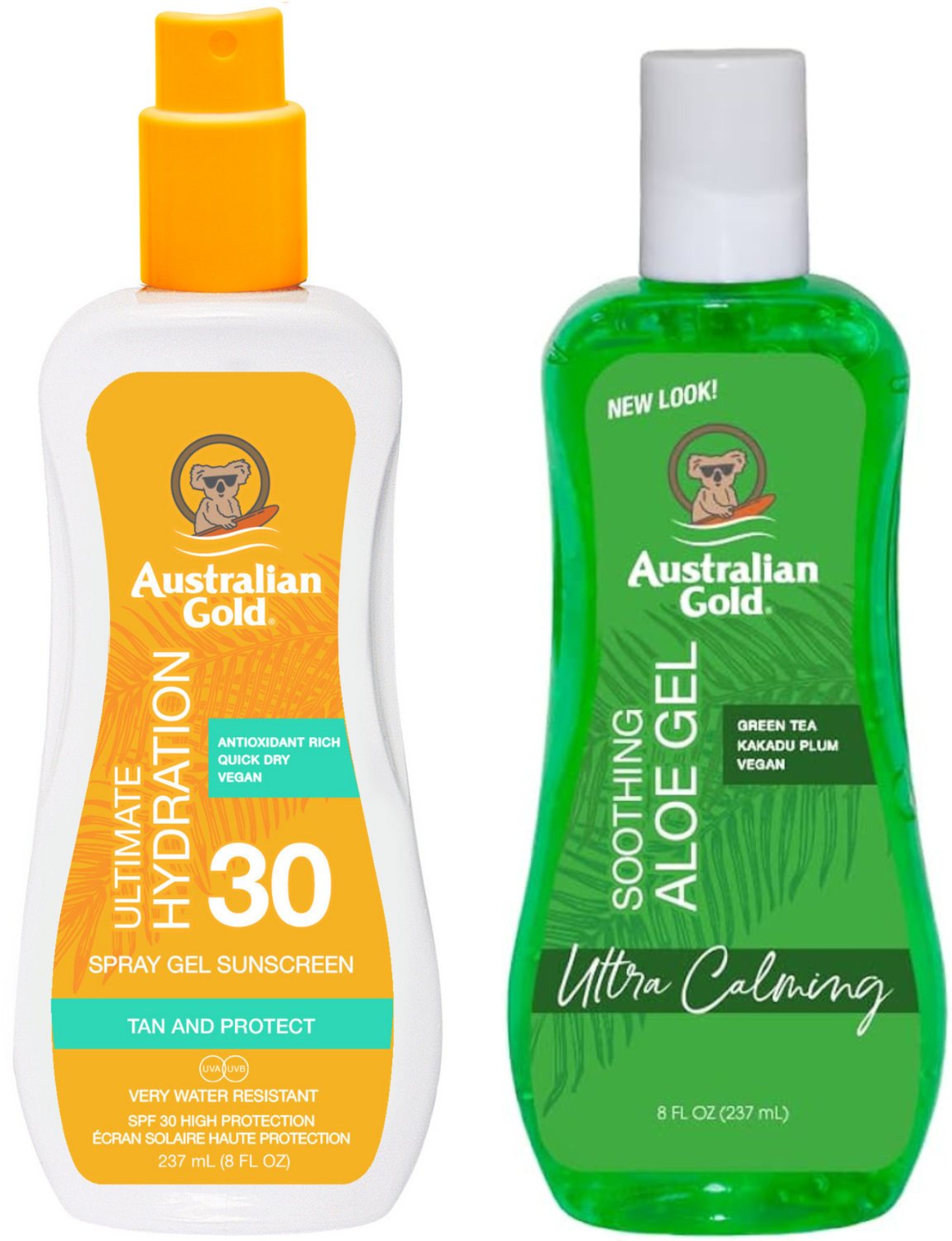 Australian Gold Żel W Sprayu Bezbarwny SPF30 + Aloe Po Opalaniu