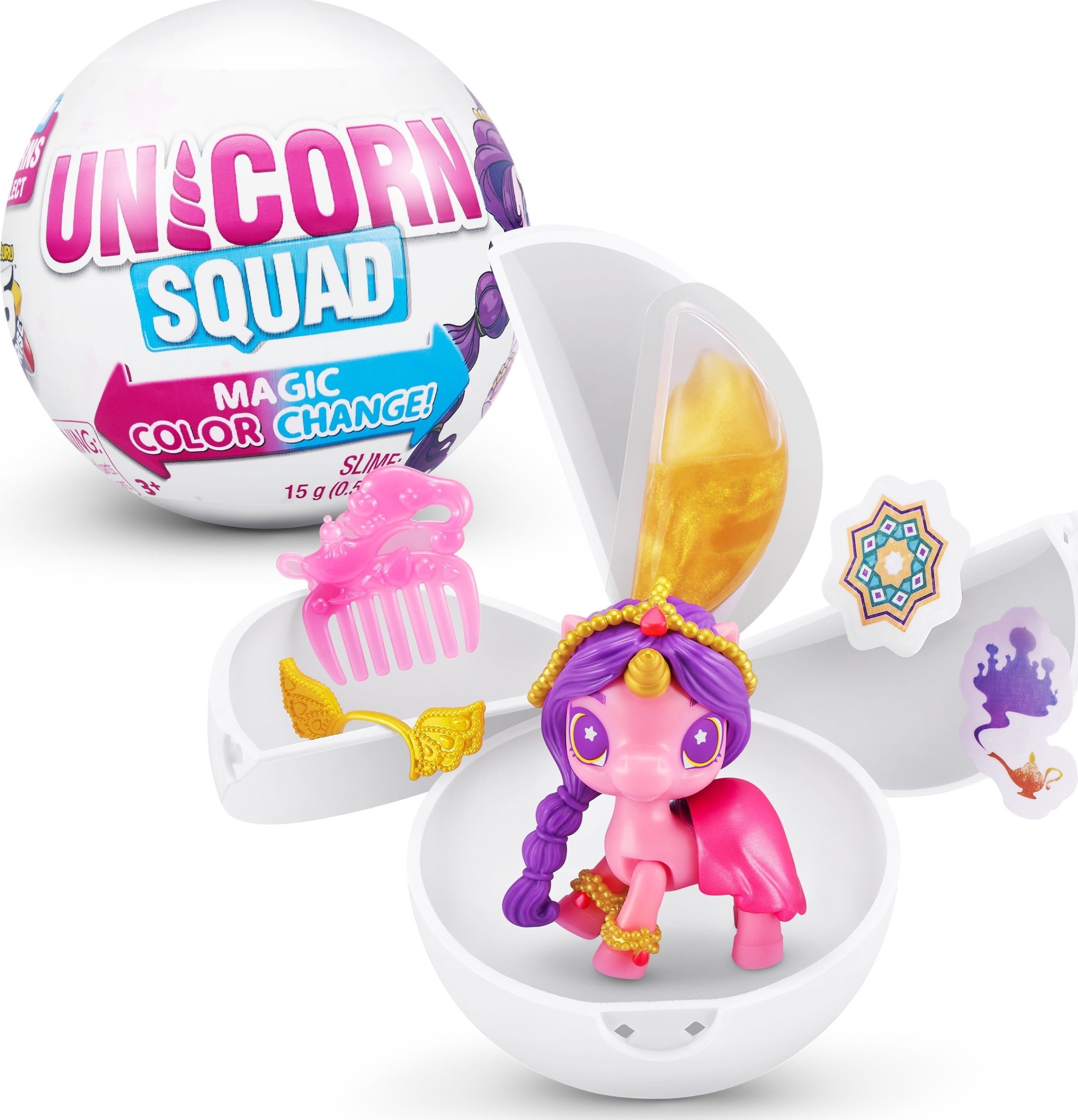 Figurka Zuru 5Surprise 5 SURPRISE figūrėlė su aksesuarais Unicorn Squad, 7 serija, 77421GQ1
