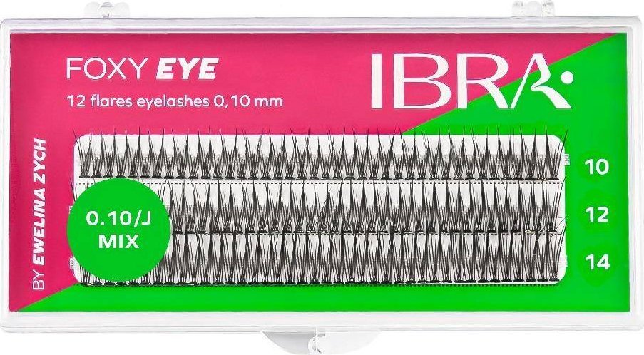 Ibra Foxy Eye kępki rzęs Mix 120szt.