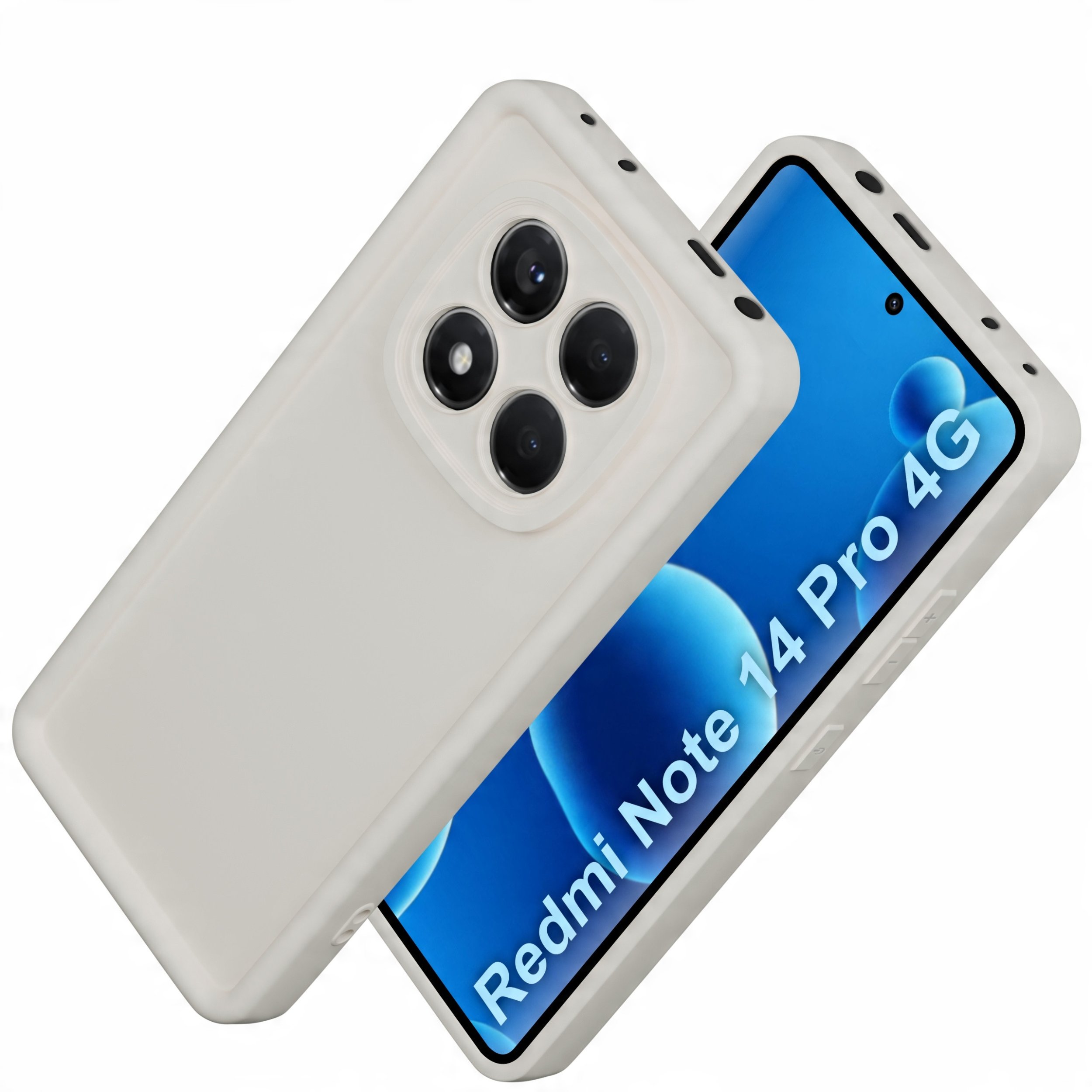 Etui do Xiaomi Redmi Note 14 Pro 4G silikonowe MATOWE