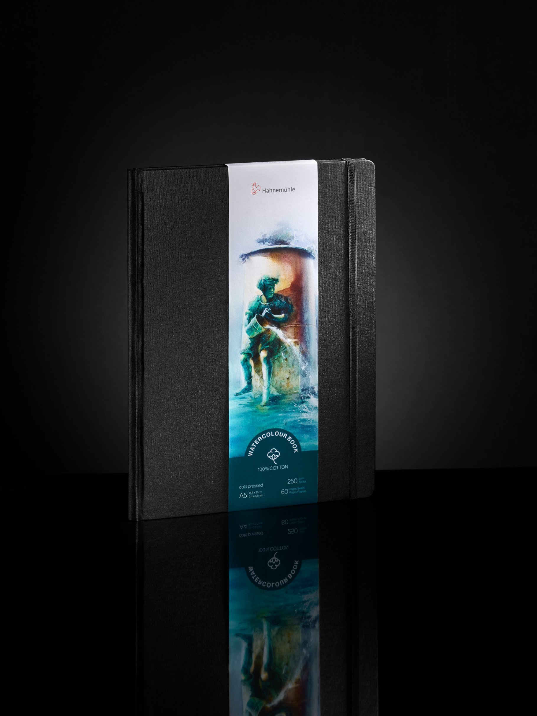 Hahnemühle Hahnemühle Watercolour Book A 5 Portrait 100% Cotton 60 p. 250g