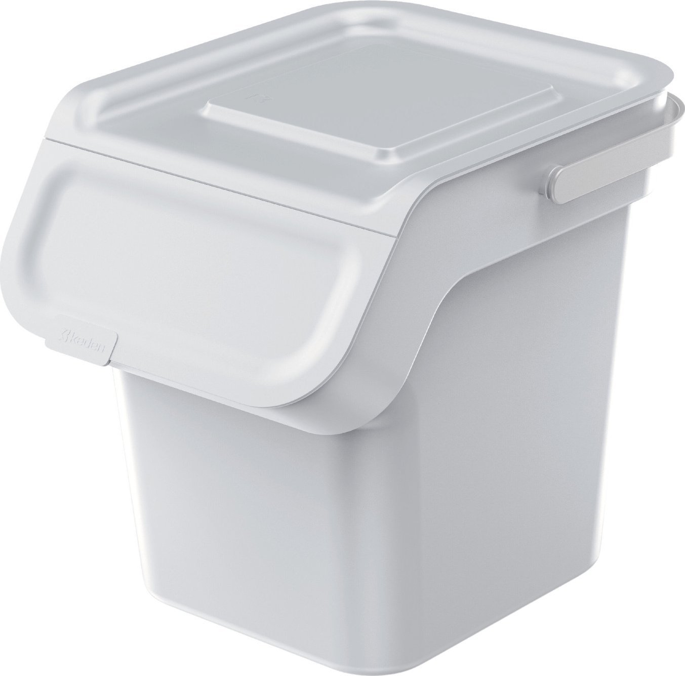 Kosz na śmieci Prosperplast do segregacji 20L szary