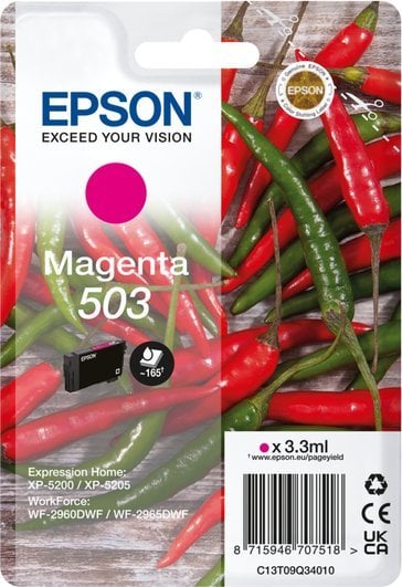 Tusz Epson Epson Atrament/503 Chillies 3.3ml MG